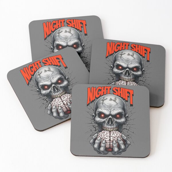 Item preview, Zombie with Brain - Night Shift designed and sold by NightTimeJ.