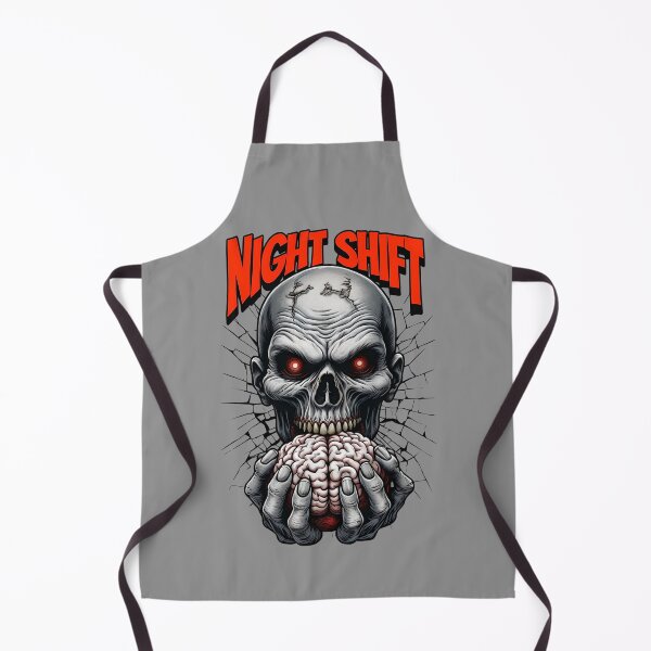 Item preview, Zombie with Brain - Night Shift designed and sold by NightTimeJ.