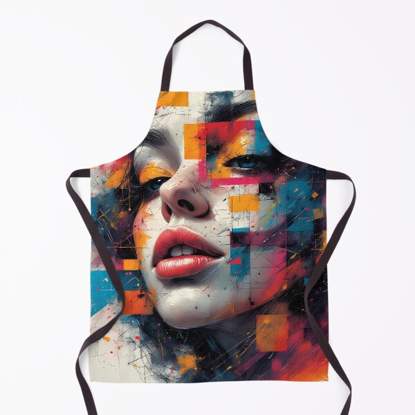 Item preview, Face Colorful Abstract Design E1A0001 designed and sold by Ekeinekeke.