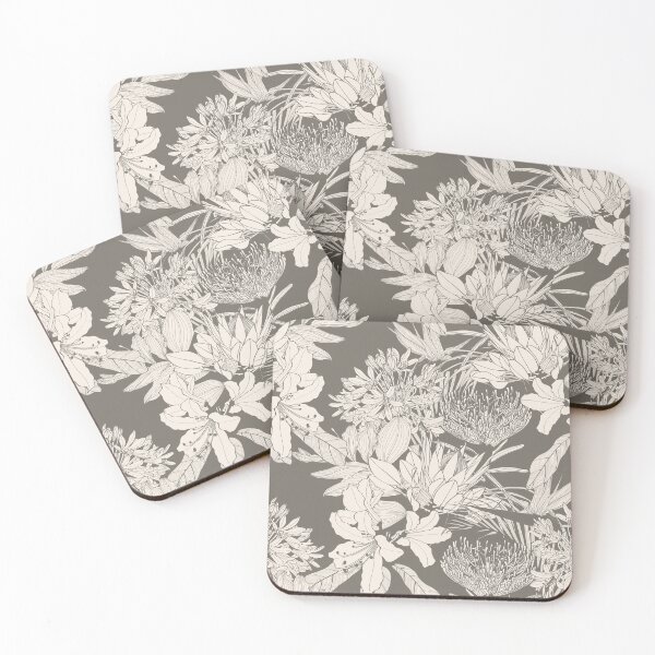 Item preview, Seamless botanical floral pattern with umbrellas agapanthus and exotic flowers.  designed and sold by MatyKotiv.