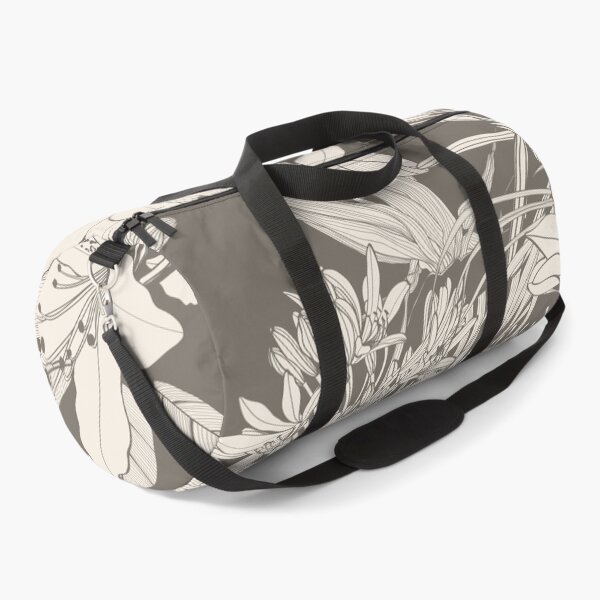 Item preview, Seamless botanical floral pattern with umbrellas agapanthus and exotic flowers.  designed and sold by MatyKotiv.