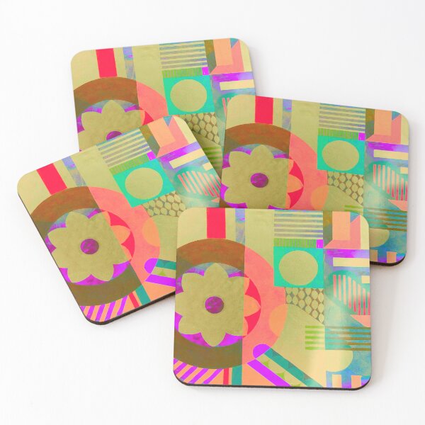 Item preview, ABSTRACT Collection: Geometric Pastry Fusion designed and sold by Rebecca Creates....