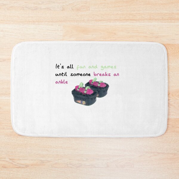 Item preview, Moon Shoes Break an Ankle Funny Nostalgia designed and sold by Refusetoshine Designs.