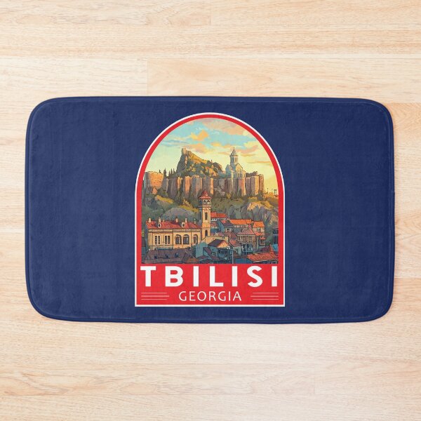 Item preview, Tbilisi Georgia Travel Art Emblem designed and sold by KrisSidDesigns.