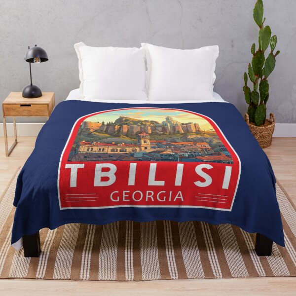 Item preview, Tbilisi Georgia Travel Art Emblem designed and sold by KrisSidDesigns.