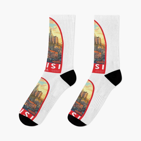Item preview, Tbilisi Georgia Travel Art Emblem designed and sold by KrisSidDesigns.
