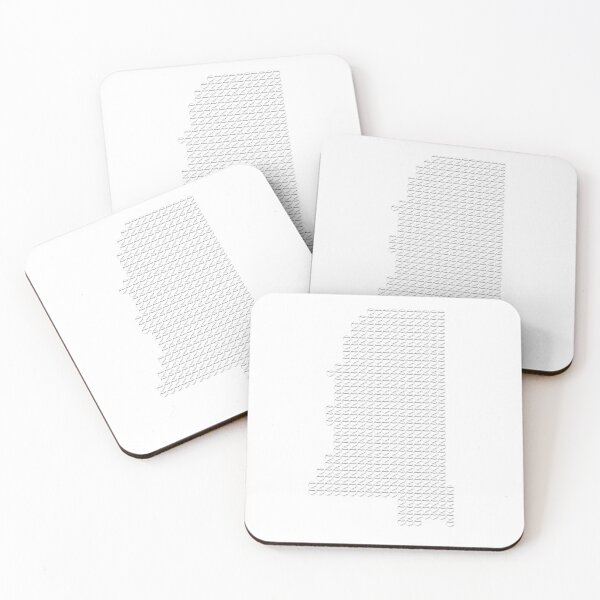 Item preview, Mississippi White Baseball Fill designed and sold by TheIconSmith.