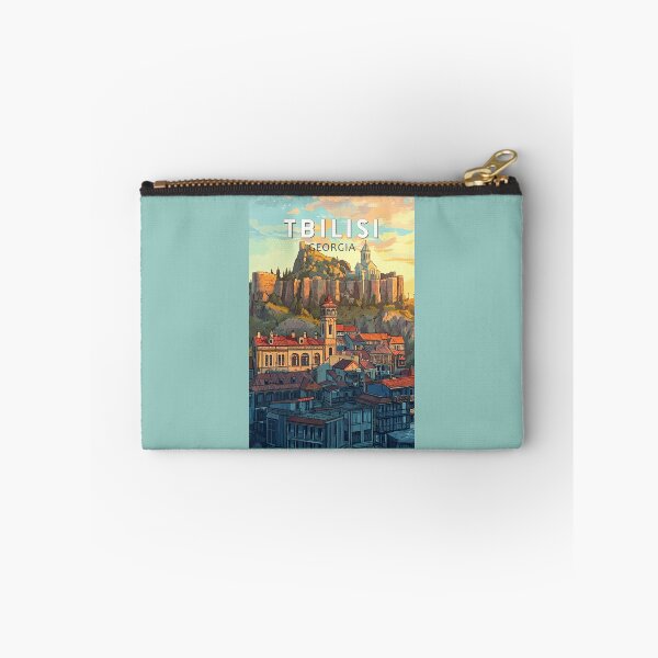 Item preview, Tbilisi Georgia Illustration Travel Art Vintage designed and sold by KrisSidDesigns.