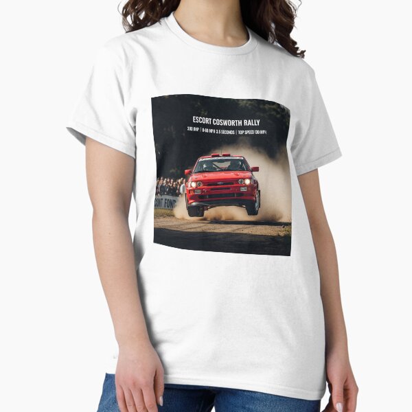 Item preview, cosworth Rally T-shirt  designed and sold by CRANKSHAFT CULTURE .