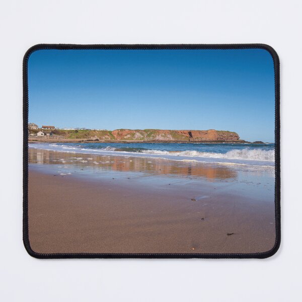 Item preview, Sandy Beach and Stunning Cliffs at Eyemouth designed and sold by Kasia Design.