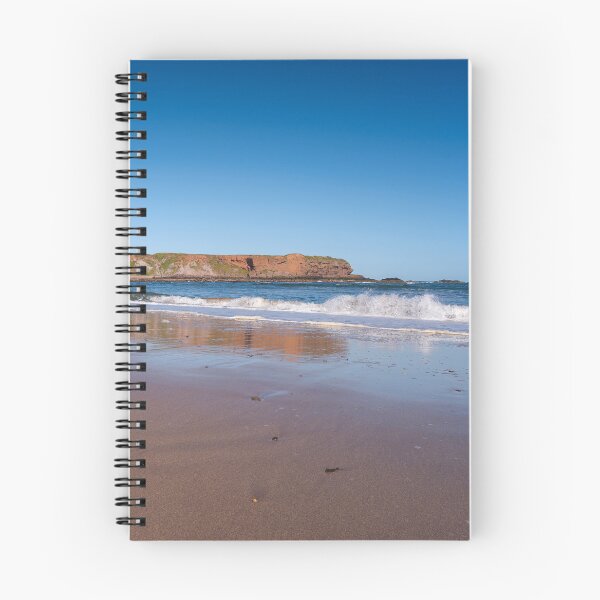 Item preview, Sandy Beach and Stunning Cliffs at Eyemouth designed and sold by Kasia Design.