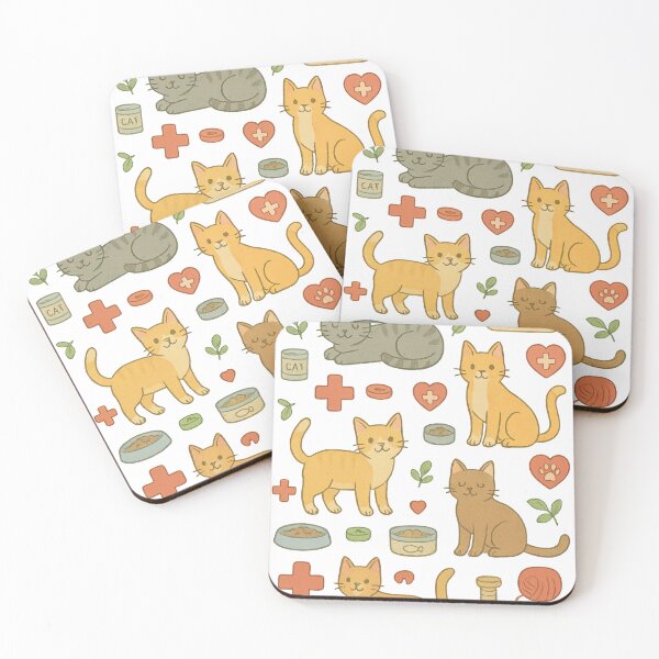 Item preview, Lovely cat pattern designed and sold by QCena.