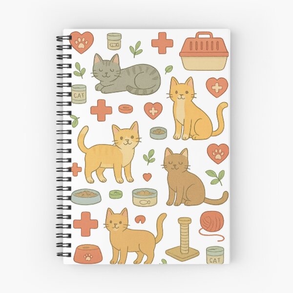 Item preview, Lovely cat pattern designed and sold by QCena.