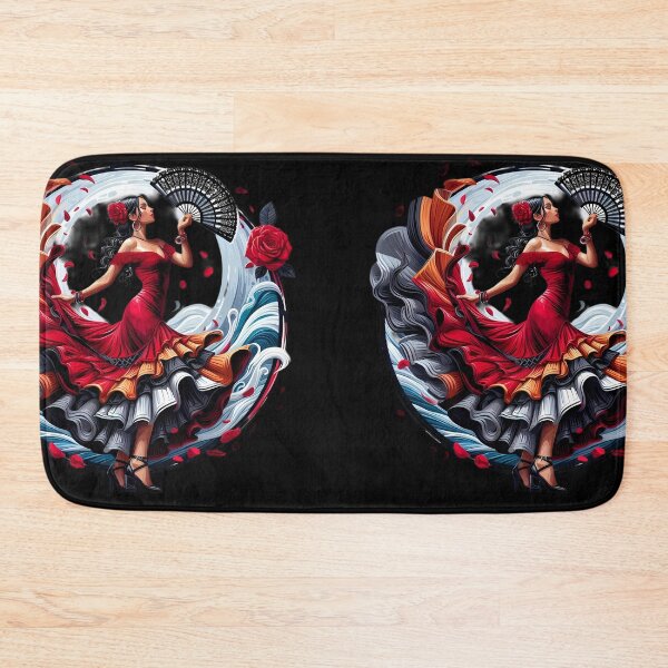 Artikelvorschau, Flamenco-Tänzerin Sticker entworfen und verkauft von Vibranta Studio.