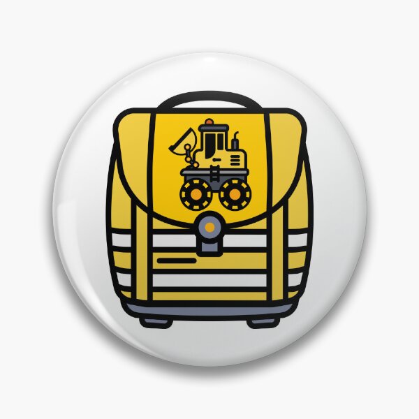Item preview, School-Starter: School bag with excavator designed and sold by WurmWeb.DesignShop.