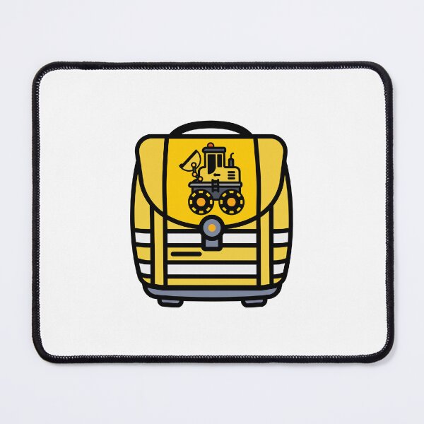 Item preview, School-Starter: School bag with excavator designed and sold by WurmWeb.DesignShop.