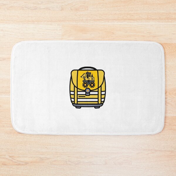Item preview, School-Starter: School bag with excavator designed and sold by WurmWeb.DesignShop.