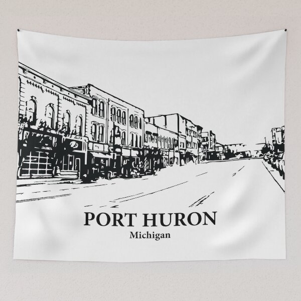 Item preview, Port Huron - Michigan designed and sold by Lakeric Cityscapes.