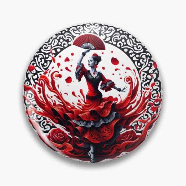Item preview, Flamenco fever-  Elegant Flamenco Illustration designed and sold by Vibranta Studio.