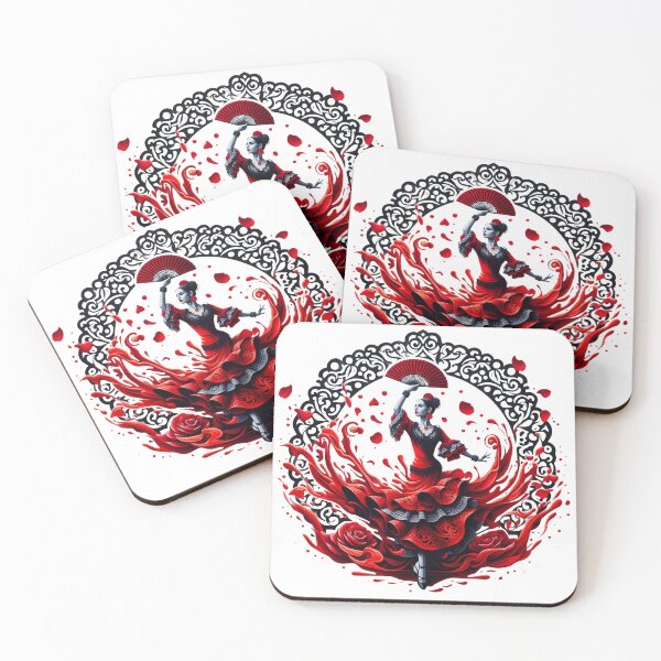 Item preview, Flamenco fever-  Elegant Flamenco Illustration designed and sold by Vibranta Studio.