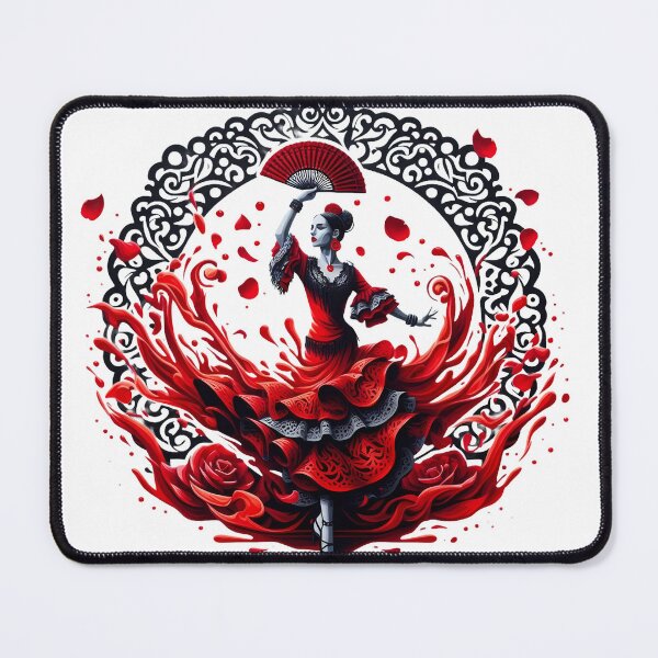 Item preview, Flamenco fever-  Elegant Flamenco Illustration designed and sold by Vibranta Studio.