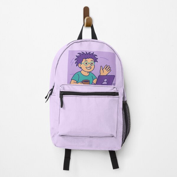 Item preview, Creative scientists with funny hair working at the laptop designed and sold by gre47.
