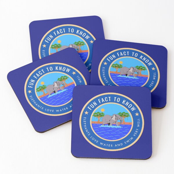 Item preview, Fun fact to know Elephants love water and swim very well designed and sold by fev-rocks.