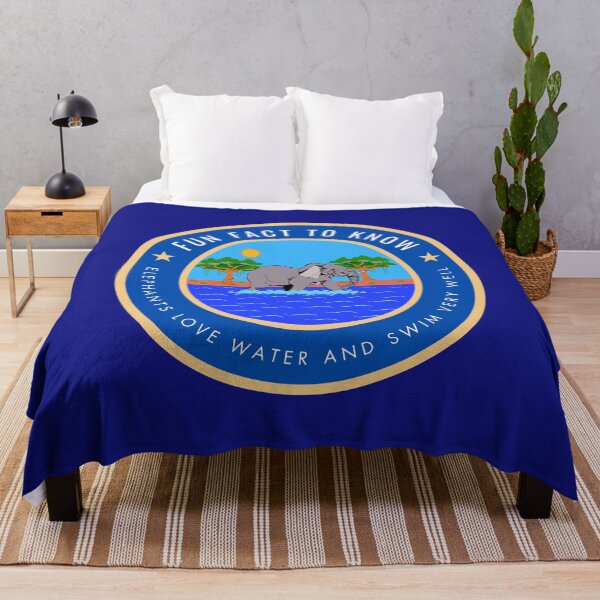 Item preview, Fun fact to know Elephants love water and swim very well designed and sold by fev-rocks.