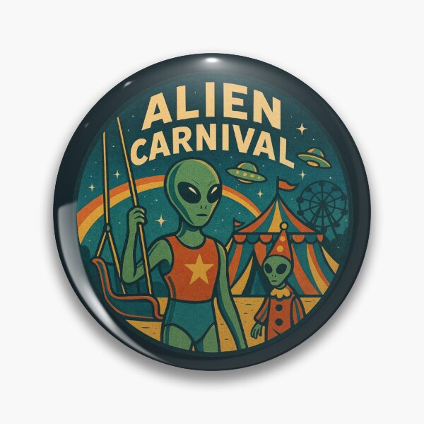 Item preview, Alien Carnival Art designed and sold by Planetporridge.