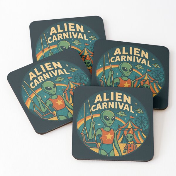 Item preview, Alien Carnival Art designed and sold by Planetporridge.