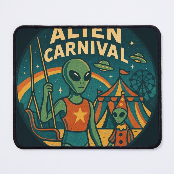 Item preview, Alien Carnival Art designed and sold by Planetporridge.