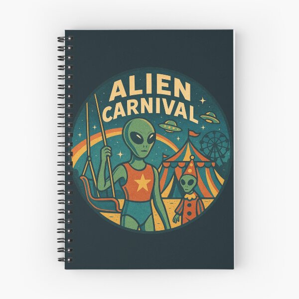 Item preview, Alien Carnival Art designed and sold by Planetporridge.