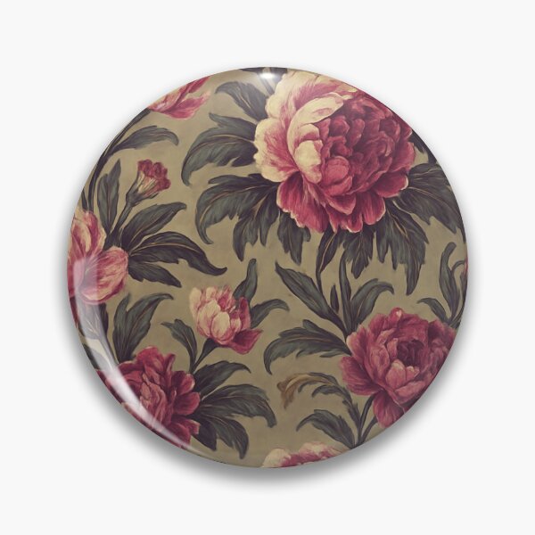 Item preview, Vintage Peony Floral Seamless Pattern designed and sold by patterncrow.