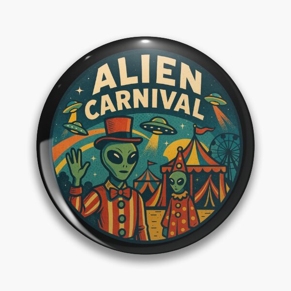 Item preview, Alien Carnival Artwork designed and sold by Planetporridge.