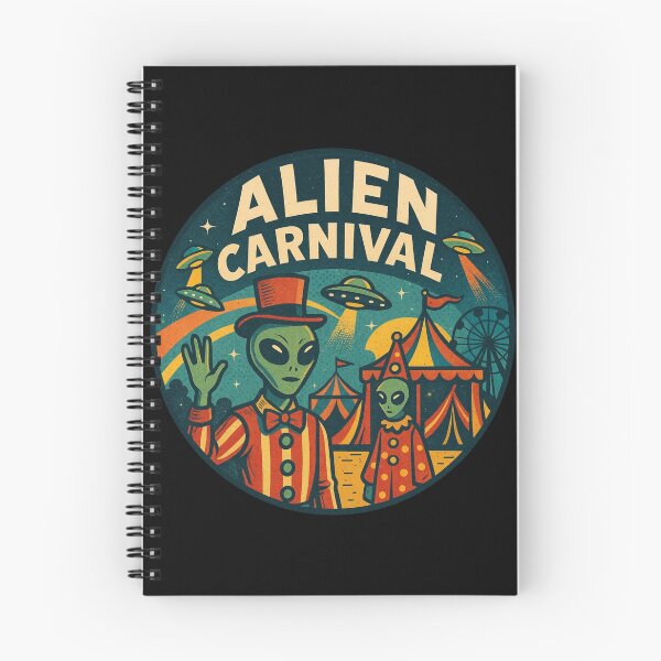 Item preview, Alien Carnival Artwork designed and sold by Planetporridge.