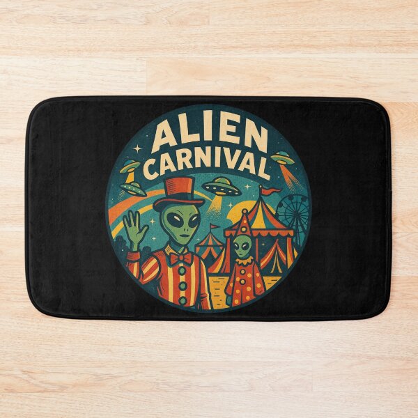 Item preview, Alien Carnival Artwork designed and sold by Planetporridge.