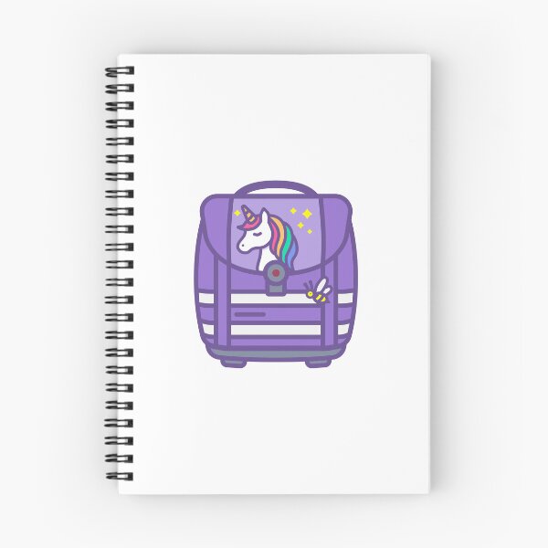 Item preview, School-Starter: School bag with unicorn designed and sold by WurmWeb.DesignShop.