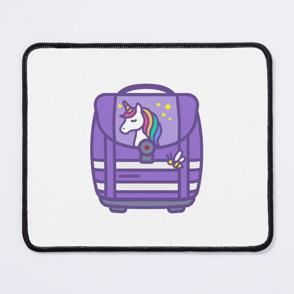 Item preview, School-Starter: School bag with unicorn designed and sold by WurmWeb.DesignShop.