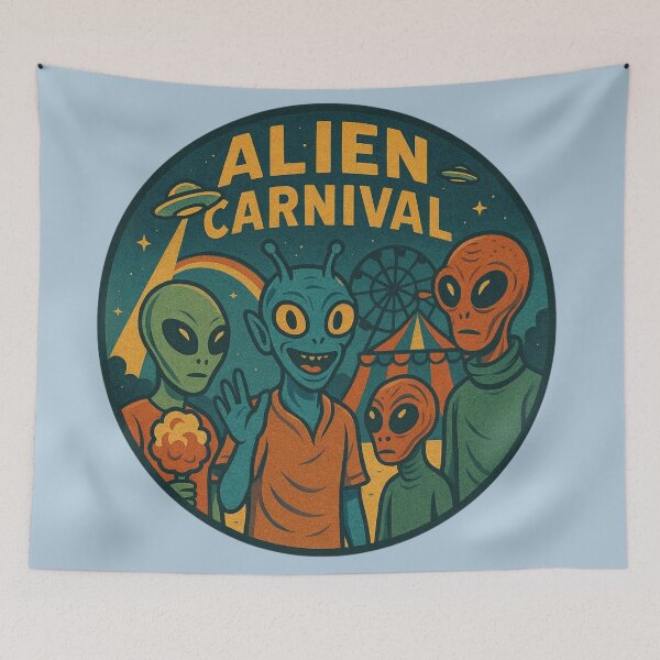 Item preview, Alien Carnival Design designed and sold by Planetporridge.
