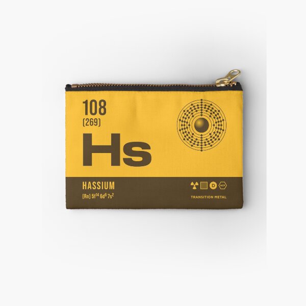 Item preview, 108 Hassium Periodic Table Element Dark designed and sold by VoodooCircus.