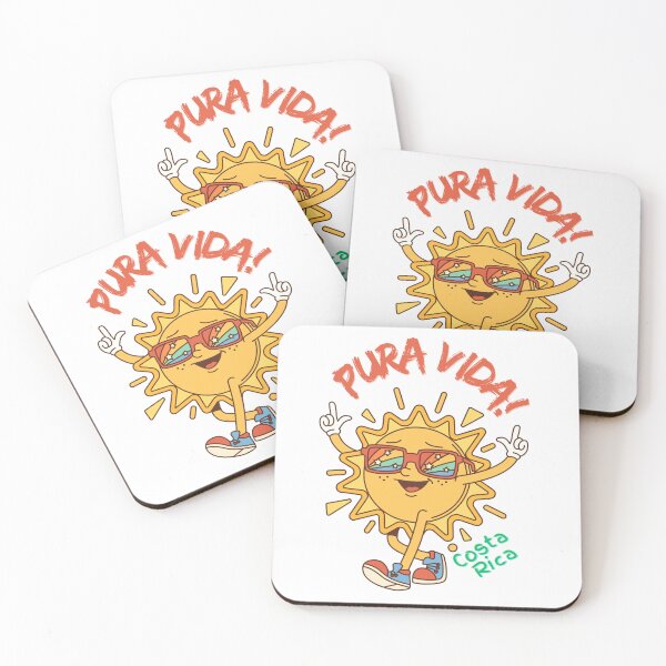 Item preview, Sunny Costa Rica Pura Vida designed and sold by Thehatinthecat.