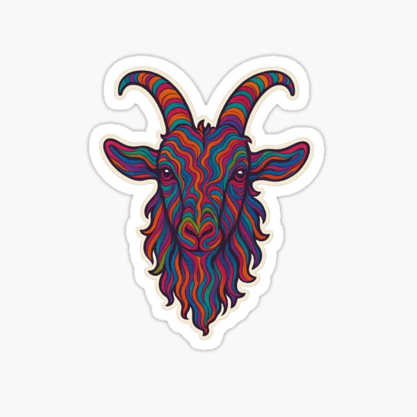 Item preview, Trippy Goat designed and sold by Bayou Bill.