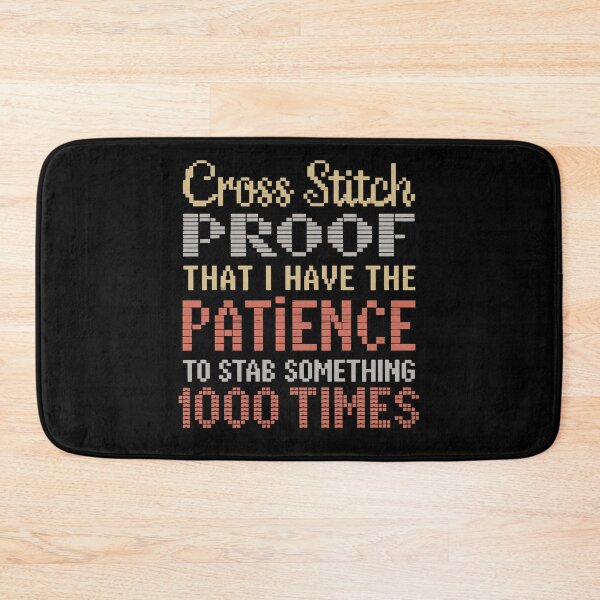 Item preview, Cross Stitch Proof That I Have the Patience designed and sold by tmerchtrends.