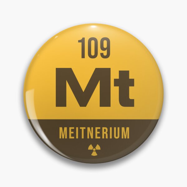 Item preview, 109 Meitnerium Periodic Table Element Dark designed and sold by VoodooCircus.