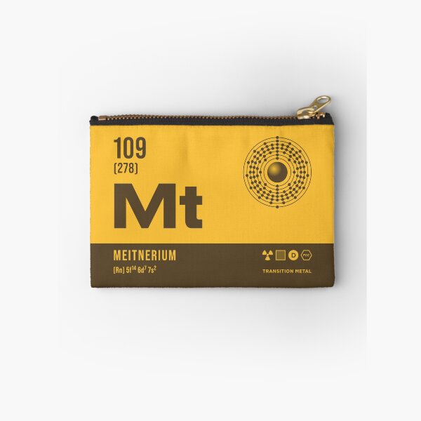 Item preview, 109 Meitnerium Periodic Table Element Dark designed and sold by VoodooCircus.
