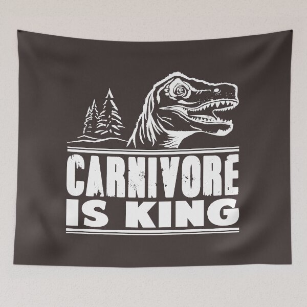 Item preview, Carnivore Is King | Bold Meat-Based Lifestyle Statement for Proud Carnivores designed and sold by tisforudesign.