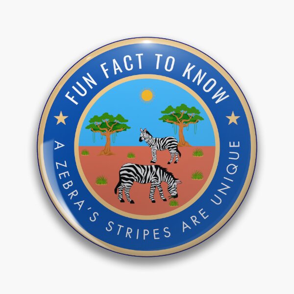 Item preview, Fun fact to know A zebra's stripes are unique designed and sold by fev-rocks.