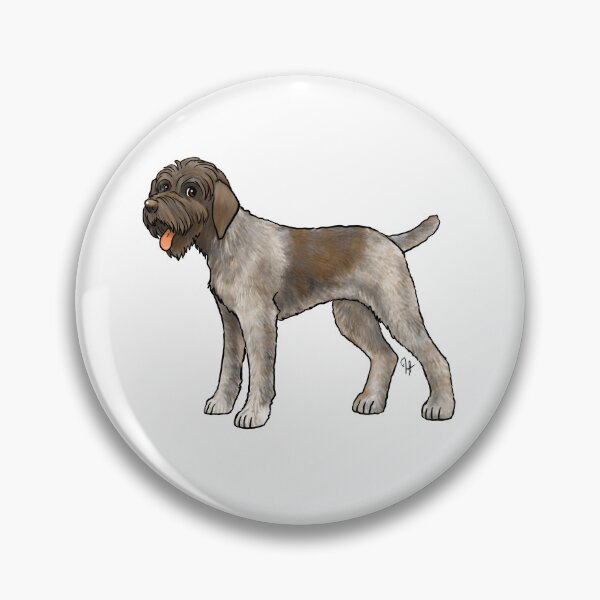 Item preview, Dog - Wirehaired  Pointing Griffon - Brown designed and sold by Jennifer Stolzer.
