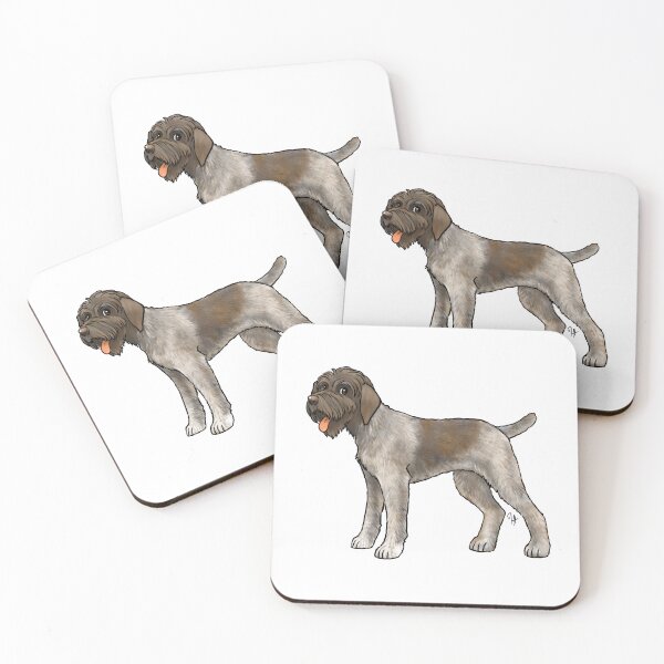 Item preview, Dog - Wirehaired  Pointing Griffon - Brown designed and sold by Jennifer Stolzer.