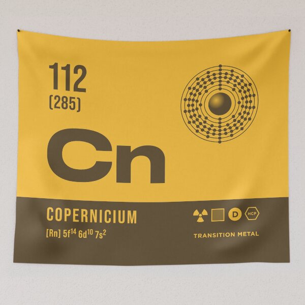 Item preview, 112 Copernicium Periodic Table Element Dark designed and sold by VoodooCircus.